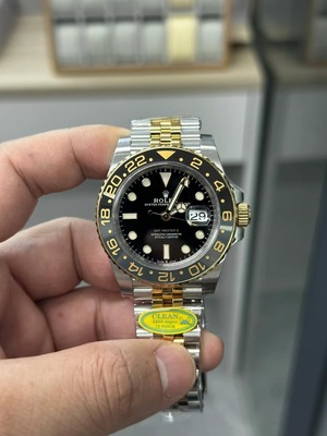 CLEAN厂格林尼治3285皮蛋圈 自动机械手表72小时动能间金男士腕表