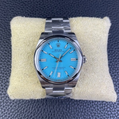 clean厂-c厂劳力士蚝式恒动126000系列3230自动机械手表36mm蒂芙尼蓝盘