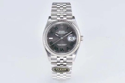 clean厂c厂劳力士日志126234日志绿萝3235自动机械手表男士腕表 36mm