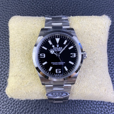 clean厂-c厂 劳力士探险家124270系列3230自动机械手表36mm