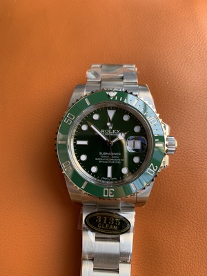 C завод Rolex 116610 зеленая вода призрак CLEAN завод Diver CLEAN круг 904 сталь 3135 механические м