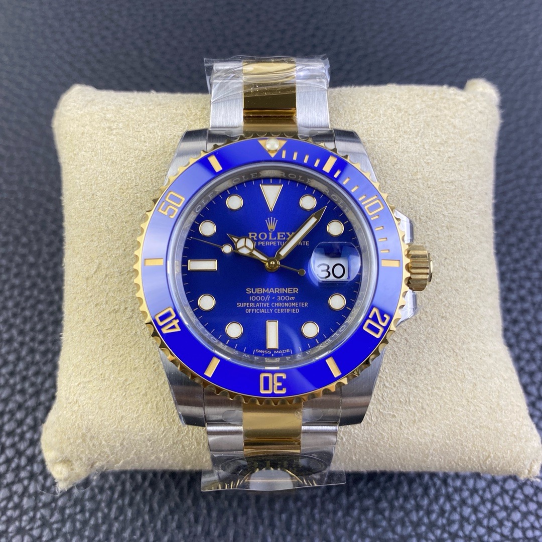 CLEAN factory Rolex blue water ghost 116610 CLEAN factory blue water ghost clean ring 904 steel 3135