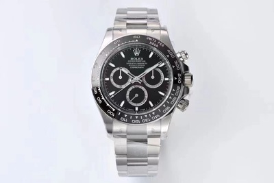 Clean厂劳力士迪通拿4131 黑陶瓷 自动计时机械手表40mm